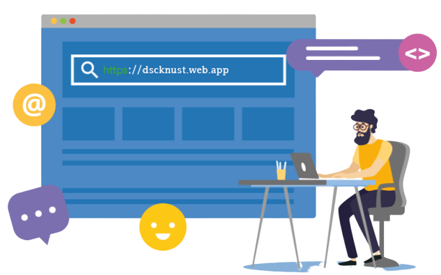 Developer building a progressive web app
